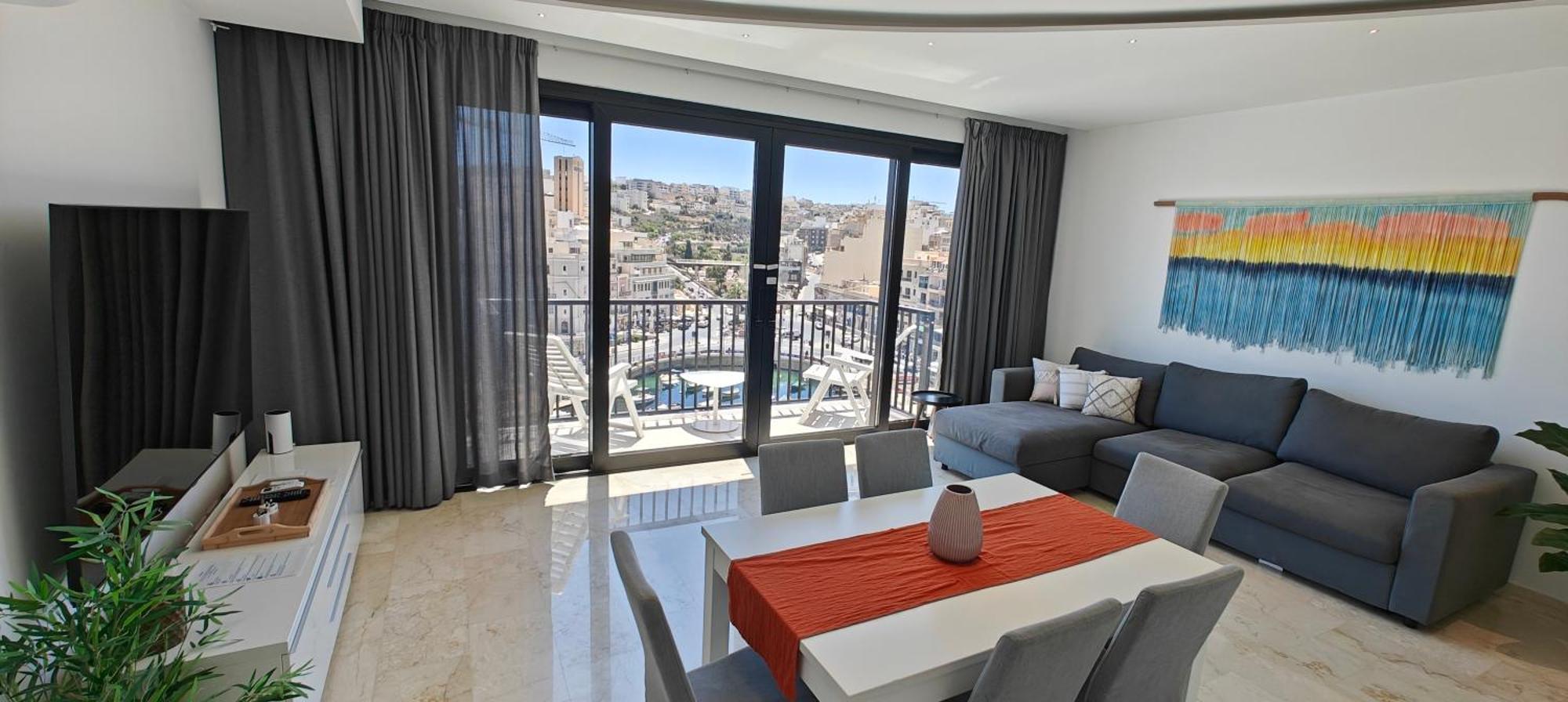 Luxury Sea Front At Spinola Bay St Julians Apartamento St. Julian's Exterior foto